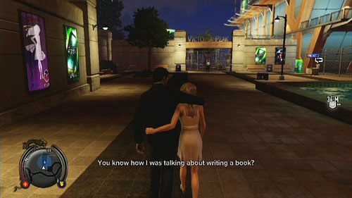 Na początku misji przejdź się kawałek z Amandą i zrób jej zdjęcie swoim telefonem - Poradnik do gry Sleeping Dogs - Randki - Sleeping Dogs - poradnik do gry