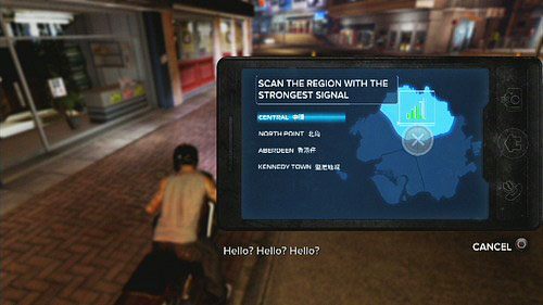 Gdy się tam znajdziesz, wciśnij X, a następnie wybierz dzielnicę Central i przytrzymaj ten sam przycisk - Hotshot Lead 4 | Opis przejścia Sleeping Dogs - Sleeping Dogs - poradnik do gry