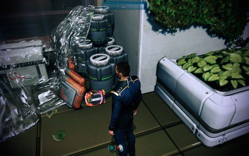 Ultralekkie materiały I (pistolet) - za drzewem na balkonie - Laboratorium doktora Brysona I | Opis przejścia Mass Effect 3 Leviathan - Mass Effect 3: Leviathan - poradnik do gry