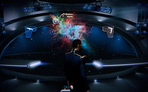 Skoro posiadasz już obie poszlaki, możesz podejść do mapy galaktyki i nanieść na nią odpowiednie filtry - Laboratorium doktora Brysona II | Opis przejścia Mass Effect 3 Leviathan - Mass Effect 3: Leviathan - poradnik do gry