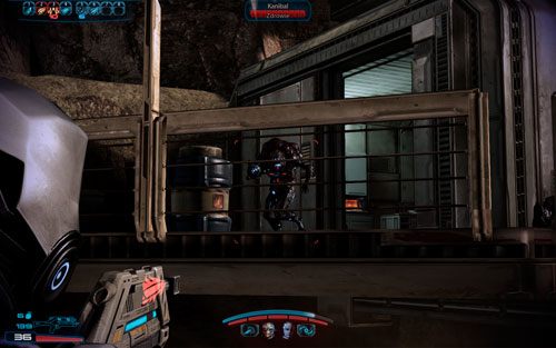 Wyjdź z pomieszczenia i wespnij się po drabince na jego dach - Namakli | Opis przejścia Mass Effect 3 Leviathan - Mass Effect 3: Leviathan - poradnik do gry