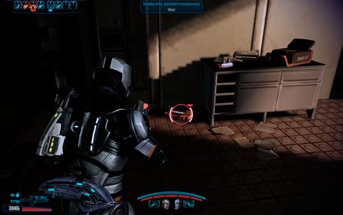 System zmniejszania odrzutu impulsem masy III (pistolet maszynowy) - w pomieszczeniu przy zepsutej windzie (Ann Bryson otworzy Ci drzwi) - Namakli | Opis przejścia Mass Effect 3 Leviathan - Mass Effect 3: Leviathan - poradnik do gry