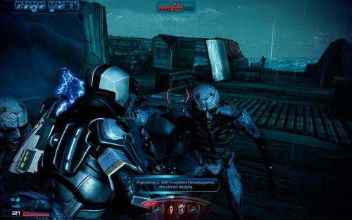 Po wylądowaniu na statku podbiegnij do pierwszej osłony i przygotuj się na zmasowany atak - 2181 Despoina I | Opis przejścia Mass Effect 3 Leviathan - Mass Effect 3: Leviathan - poradnik do gry