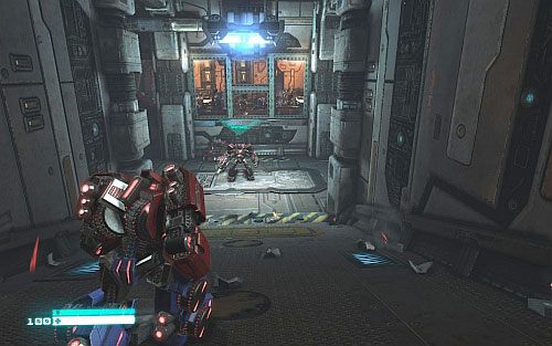 W bazie natkniesz się na Ratcheta - Rozdział 2 - Defend the Ark | Opis przejścia | Transformers Upadek Cybertronu - Transformers: Upadek Cybertronu - poradnik do gry