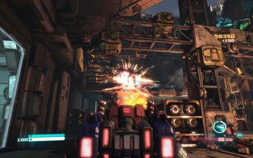 Kontynuuj wytyczoną drogą - Rozdział 2 - Defend the Ark | Opis przejścia | Transformers Upadek Cybertronu - Transformers: Upadek Cybertronu - poradnik do gry