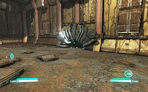 Wróć do tunelu i podążaj za znacznikiem, który doprowadzi cię do rozległej komnaty - Rozdział 4 - Eye of the Storm | Opis przejścia | Transformers Upadek Cybertronu - Transformers: Upadek Cybertronu - poradnik do gry