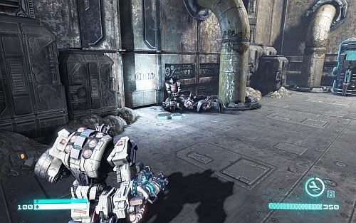 Kiedy uporasz się ze wszystkimi zniszcz stalowy drzwi i wskocz na górę - Rozdział 5 - Cut and Run | Opis przejścia | Transformers Upadek Cybertronu - Transformers: Upadek Cybertronu - poradnik do gry