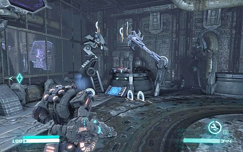 Zacznij wracać i skieruj się do laboratorium wskazanego przez znacznik - Rozdział 5 - Cut and Run | Opis przejścia | Transformers Upadek Cybertronu - Transformers: Upadek Cybertronu - poradnik do gry