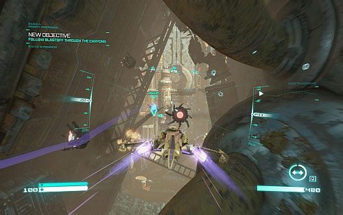 W trakcie lotu Blastoff zostanie zaatakowany przez latające miny - Rozdział 6 - Death from Above | Opis przejścia | Transformers Upadek Cybertronu - Transformers: Upadek Cybertronu - poradnik do gry