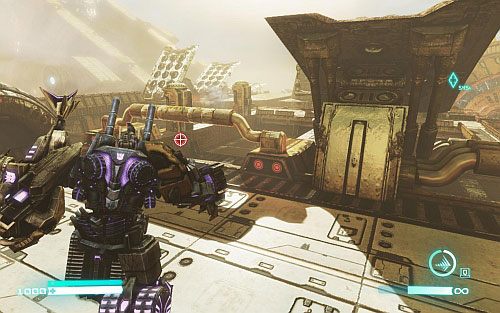 Po zniszczeniu działa wcielisz się w potężnego Bruticusa - Rozdział 8 - Combaticons Combine! | Opis przejścia - Transformers: Upadek Cybertronu - poradnik do gry