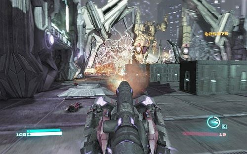 Zacznij kierować się w stronę znacznika - Rozdział 9 - Megatron Returns | Opis przejścia | Transformers Upadek Cybertronu - Transformers: Upadek Cybertronu - poradnik do gry