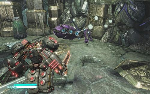 Podążaj ciągle za Kickbackiem - Rozdział 12 - Grimlock Smash | Opis przejścia | Transformers Upadek Cybertronu - Transformers: Upadek Cybertronu - poradnik do gry