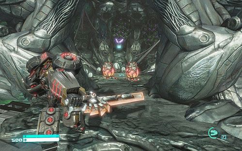 Po walce podejdź do swojego kompana i wciśnij E - Rozdział 12 - Grimlock Smash | Opis przejścia | Transformers Upadek Cybertronu - Transformers: Upadek Cybertronu - poradnik do gry