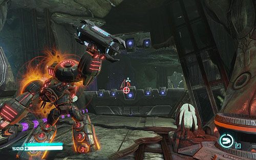 Rusz w stronę znacznika i eliminuj napotkanych wrogów - Rozdział 12 - Grimlock Smash | Opis przejścia | Transformers Upadek Cybertronu - Transformers: Upadek Cybertronu - poradnik do gry