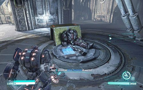 Po tym, jak pomożesz Cliffjumperowi otwórz stalowe drzwi - Poradnik do gry - Blueprints | Transformers Upadek Cybertronu - Transformers: Upadek Cybertronu - poradnik do gry