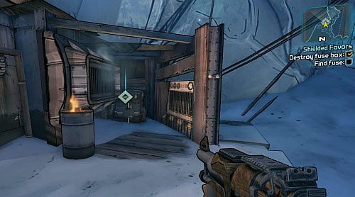 Zabierz Fuse (obrazek) i wróć do obozu na zachodzie [2] - Shielded Favors | Misje poboczne - Southern Shelf | Borderlands 2 - Borderlands 2 - poradnik do gry
