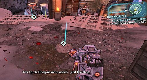 W kryjówce Rolanda, wejdź na pierwsze piętro, gdzie na balkonie porozmawiaj z Lilith [1] - Cult Following - Eternal Flame | Misje poboczne - Sanctuary | Borderlands 2 - Borderlands 2 - poradnik do gry