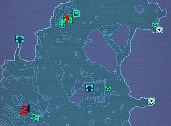 1) Tablica z zadaniami - Neither Rain nor Sleet nor Skags | Misje poboczne - Three Horns Valley - Borderlands 2 - poradnik do gry