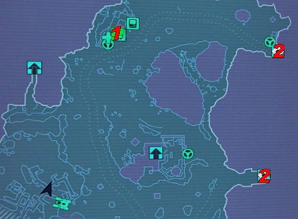 1) Tablica z zadaniami - The Ice Man Cometh | Misje poboczne - Three Horns Valley | Borderlands 2 - Borderlands 2 - poradnik do gry