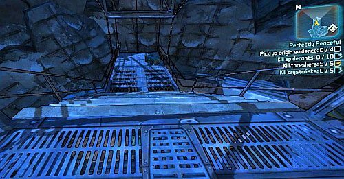 Po rozmowie z Hammerlockiem [1], skorzystaj z Fast Travel i przenieś się do Three Horns Divide - Perfectly Peaceful | Misje poboczne - Sanctuary 2 | Borderlands 2 - Borderlands 2 - poradnik do gry