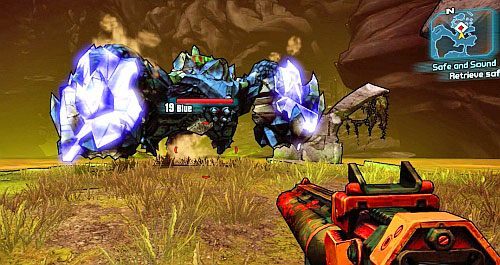 Udaj się na wschodni kraniec mapy, korzystając z tunelu [3] - Safe and Sound | Misje poboczne - Sanctuary 2 | Borderlands 2 - Borderlands 2 - poradnik do gry