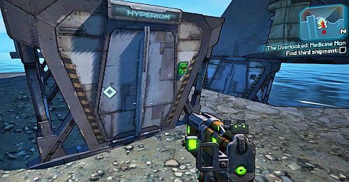 Ostatnie lekarstwo znajdziesz w kontenerze, obok mostu w południowej części The Highlands [6] - The Overlooked - Medicine Man | Misje poboczne - Sanctuary 2 | Borderlands 2 - Borderlands 2 - poradnik do gry