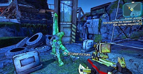 Ostatnią inspirację, odnajdziesz na małym cmentarzu [5] - Poetic License | Misje poboczne - Sanctuary 2 | Borderlands 2 - Borderlands 2 - poradnik do gry