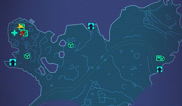 1) Tablica z zadaniami - Hyperion Contract #873 | Misje poboczne - The Highlands | Borderlands 2 - Borderlands 2 - poradnik do gry