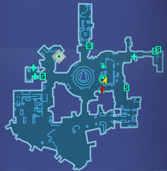 1) Tablica z zadaniami - Rockos Modern Strife; Demon Hunter | Misje poboczne - Sanctuary 3 - Borderlands 2 - poradnik do gry