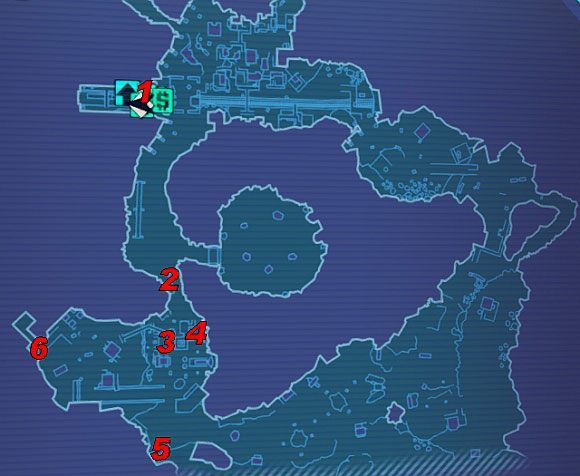 1) Tablica z zadaniami - 3:10 to Kaboom | Misje poboczne - Lynchwood | Borderlands 2 - Borderlands 2 - poradnik do gry