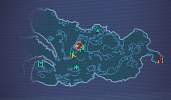 1) Start (teleport do Windshear Waste) - Cleaning up the Berg | Zadania główne w Borderlands 2 - Borderlands 2 - poradnik do gry