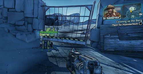 Gdy brama opadnie, wejdź do środka i pozbądź się wszystkich Bandytów - Cleaning up the Berg | Zadania główne w Borderlands 2 - Borderlands 2 - poradnik do gry