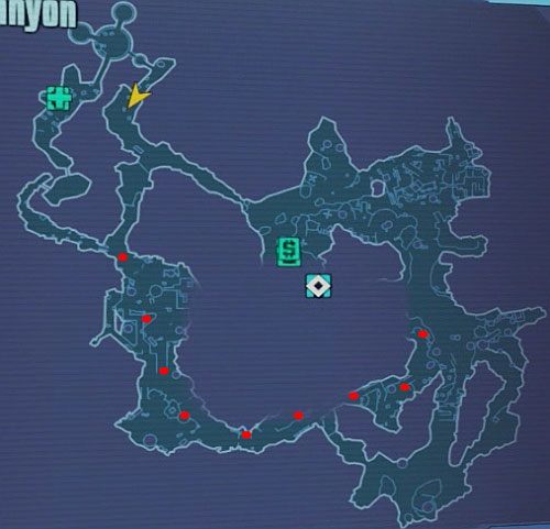 Idź drogą pokazaną na mapie - Hunting the Firehawk | Zadania główne w Borderlands 2 - Borderlands 2 - poradnik do gry