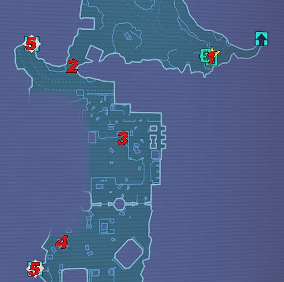 1) Fast Travel - Bright Lights, Flying City | Zadania główne w Borderlands 2 - Borderlands 2 - poradnik do gry