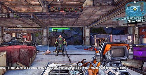 Na dole, czeka Cię walka z kolejnymi grupami Bandytów - The Once and Future Slab | Zadania główne w Borderlands 2 - Borderlands 2 - poradnik do gry