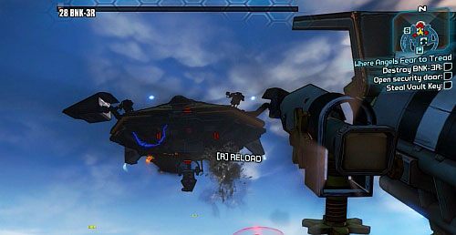 Gdy pozbawisz bossa 50% punktów życia, zacznie używać jeszcze większego działka - Where Angels Fear to Tread part 1, 2 | Zadania główne w Borderlands 2 - Borderlands 2 - poradnik do gry