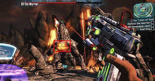 Gdy go poważnie zranisz, rozpocznie się walka z ostatnim bossem - The Talon of God | Zadania główne w Borderlands 2 - Borderlands 2 - poradnik do gry