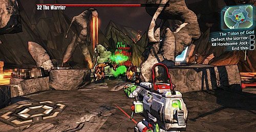 Na arenie będą się również pojawiać Volcanic Crystalisk, które wykorzystuj do Second Wind - The Talon of God | Zadania główne w Borderlands 2 - Borderlands 2 - poradnik do gry