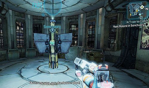 Po całej mapie, rozmieszczone są urządzenia do szybkiej podróży (Fast Travel) - Podróżowanie po świecie gry | Porady ogólne do Borderlands 2 - Borderlands 2 - poradnik do gry