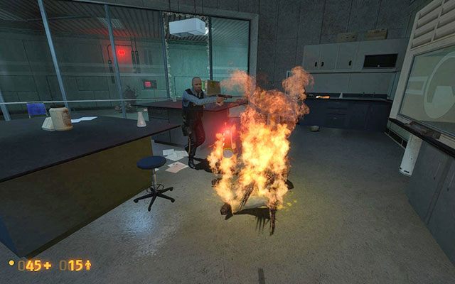 Bez względu na to jak załatwisz problem strażnika, ruszaj w dalszą drogę - Unforeseen Consequences - W drodze po łom | Unforeseen Consequences - Black Mesa - poradnik do gry