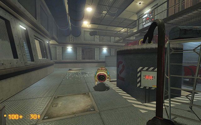 Kawałek dalej dotrzesz do nieco większego korytarza - Unforeseen Consequences - Nadzieja w broni palnej | Unforeseen Consequences - Black Mesa - poradnik do gry