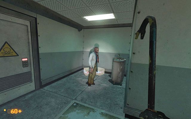 Po przejściu przez drzwi powinieneś znaleźć się na rozgałęzieniu - nim gdziekolwiek się udasz, zauważ czerwone rury - Unforeseen Consequences - Nadzieja w broni palnej | Unforeseen Consequences - Black Mesa - poradnik do gry