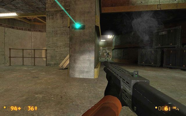 Gdy oczyścisz piętro z wrogów, dokładnie je zwiedź, penetrując każdy zakamarek - Power Up - Generując prąd | Power Up | Black Mesa - Black Mesa - poradnik do gry