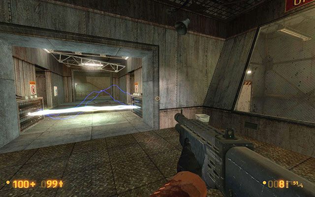 Wejdź do pomieszczenia z panelem kontrolującym generator i ponownie wciśnij przycisk po jego lewej stronie - Power Up - Generując prąd | Power Up | Black Mesa - Black Mesa - poradnik do gry