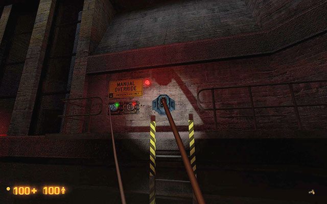 Odszukaj pływającą gdzieś po powierzchni wtyczkę - On a Rail - Po torach | On a Rail | Black Mesa - Black Mesa - poradnik do gry