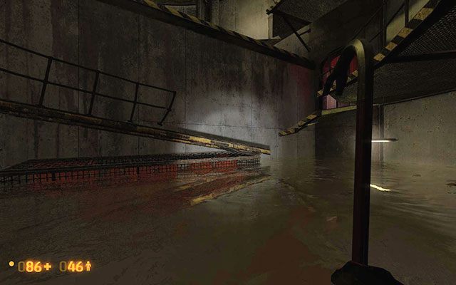 W pomieszczeniach przyległych do zbiornika znajdziesz kilka pomarańczowych boi - Apprehension - Podwodne polowanie | Apprehension | Black Mesa - Black Mesa - poradnik do gry