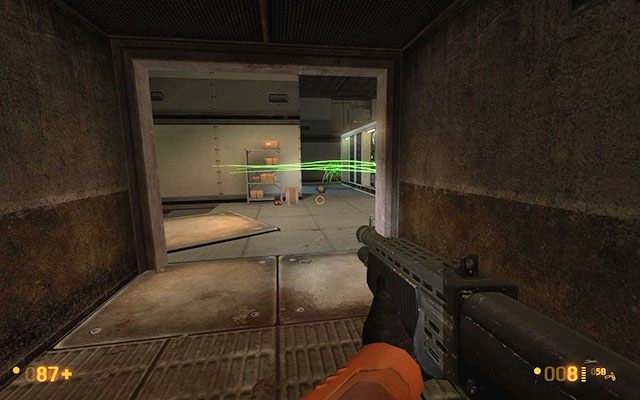 W kolejnym pomieszczeniu pozbądź się licznej grupy Vortigauntów i Headcrabów - Apprehension - W drodze na powierzchnię | Apprehension | Black Mesa - Black Mesa - poradnik do gry