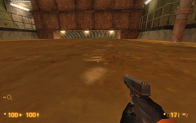 Zanurkuj i skieruj się w głąb dużego tunelu - Residue Processing - Radioaktywnie | Residue Processing | Black Mesa - Black Mesa - poradnik do gry