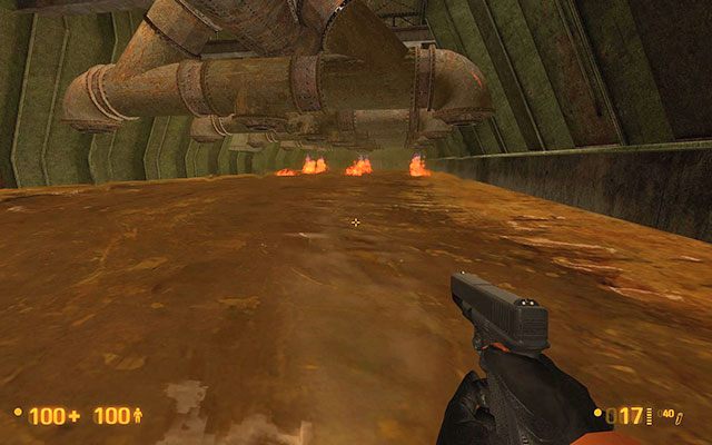 Czeka Cię trochę chaotyczna podwodna przeprawa - Residue Processing - Radioaktywnie | Residue Processing | Black Mesa - Black Mesa - poradnik do gry
