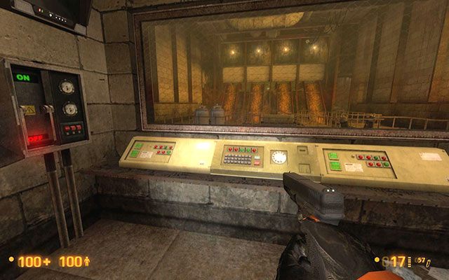 Wyskocz na powierzchnię i udaj się czerwonymi drzwiami przed siebie - Residue Processing - Po taśmach | Residue Processing | Black Mesa - Black Mesa - poradnik do gry